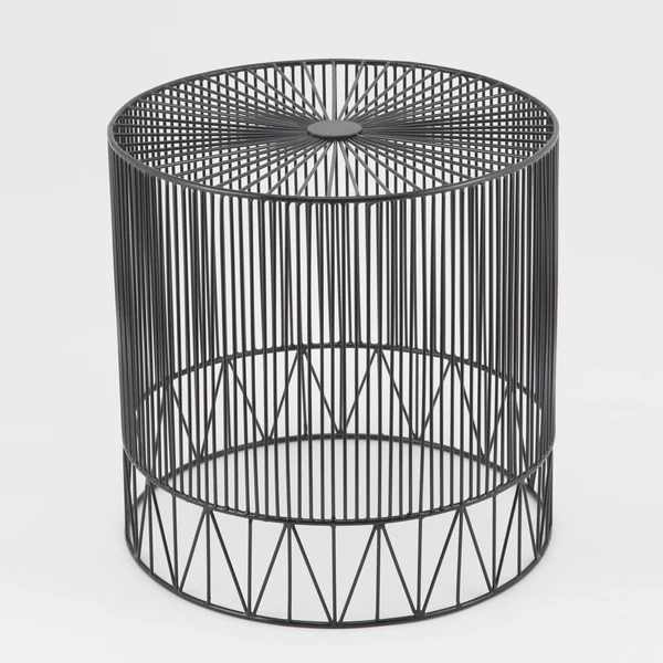 METAL ROUND SIDE TABLE