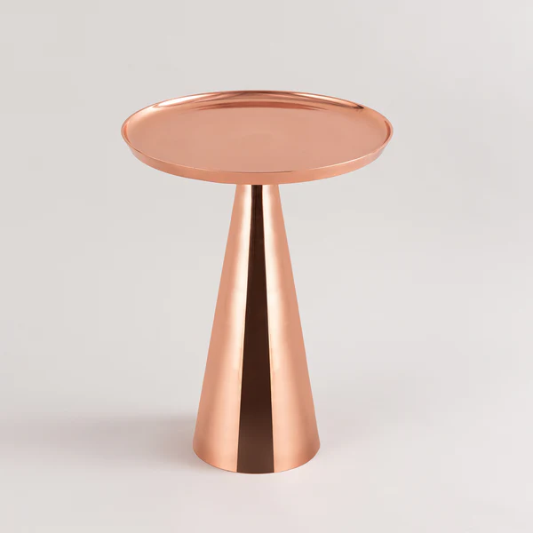 COPPER ONE SIDE TABLE