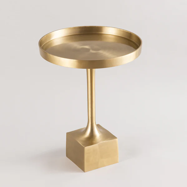 GOLD SIDE TABLE