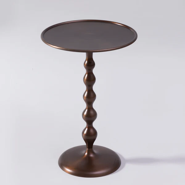 BROWN LONG SIDE TABLE