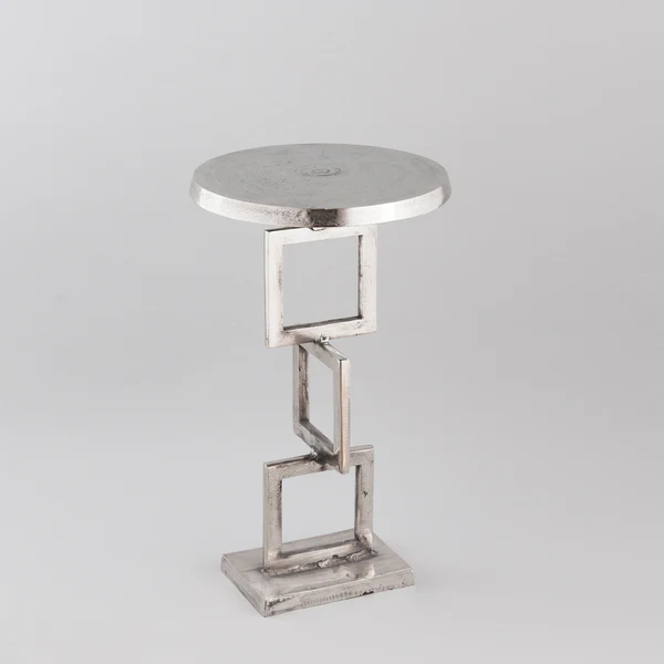 NICKLE BLOCKS SIDE TABLE