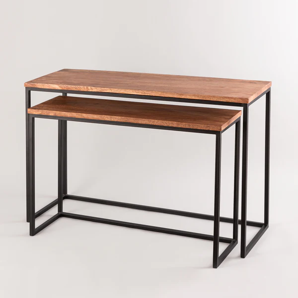NESTED CONSOLE TABLES
