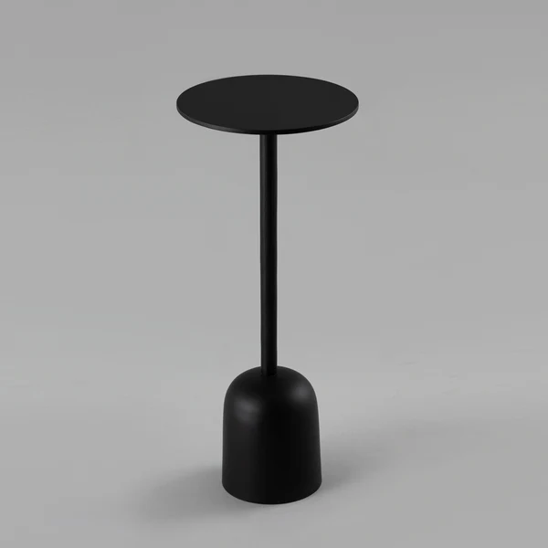 BLACK SLEEK SIDE TABLE