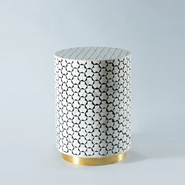 MODERN PATTERN SIDE TABLE