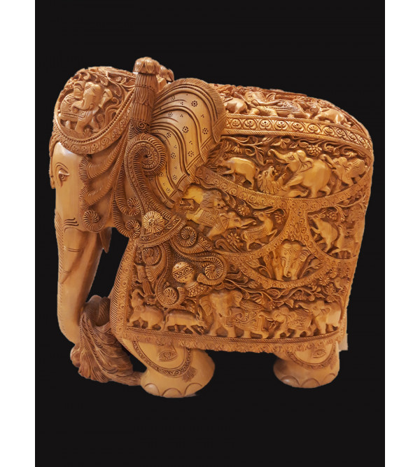 Sandalwood Handcrafted Elephant