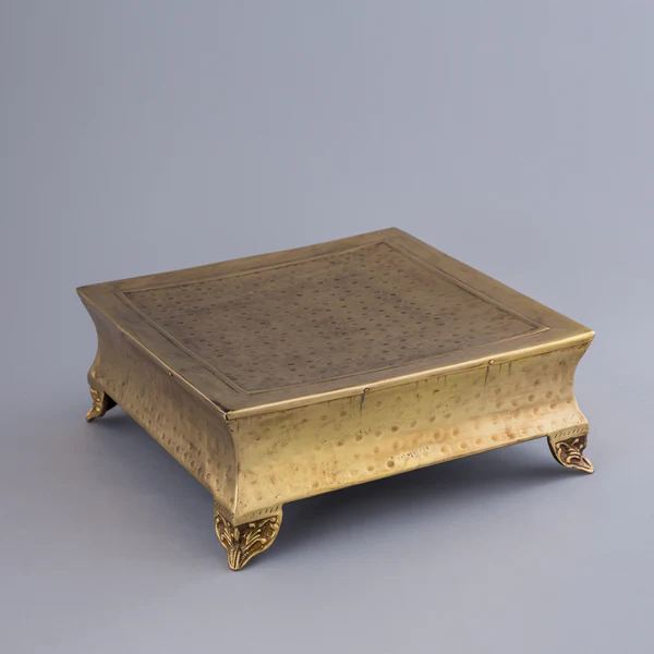 ANTIQUE BRASS CHOWKI