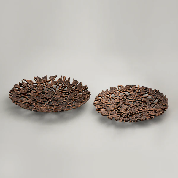 METAL TWIGS ENTWINED TRAY